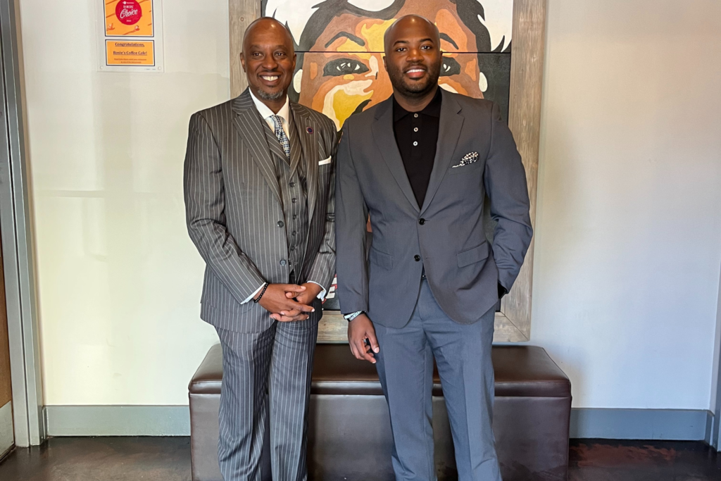 Fostering Connections: USBC President Ron Busby Sr. Meets with Greg Davis Jr. of Davis Broadcasting in Atlanta