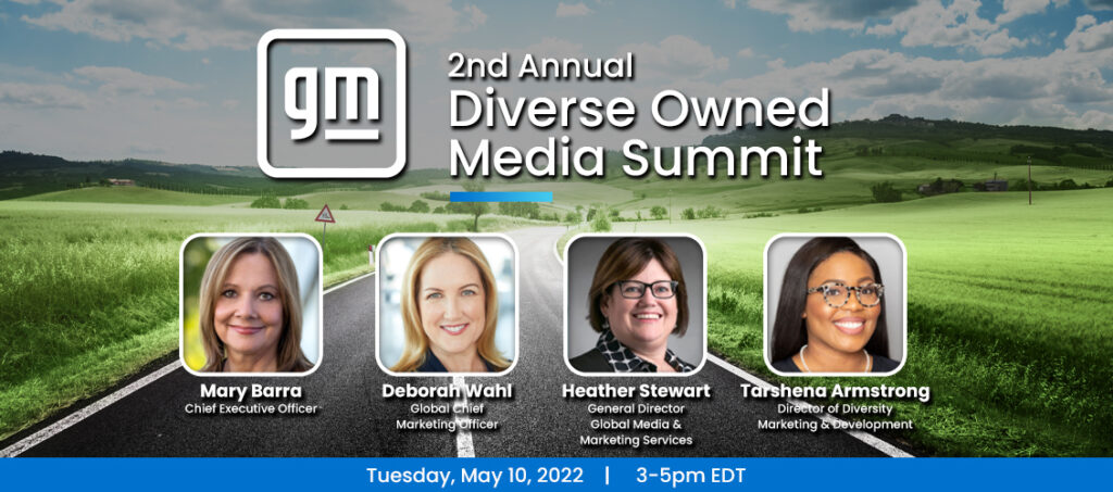 Announcing GM’s 2nd Annual Diverse Owned Media Summit