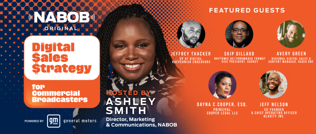 NABOB Releases  ‘Digital Sales Strategy for Commercial Broadcasters’  Podcast Trailer, Premiere Date &  All-Star Season One Lineup